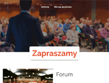 Tablet Screenshot of forumsystem.karr.pl